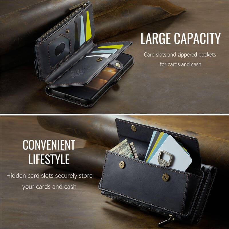 CaseMe Samsung Galaxy S25 Edge Crossbody Wallet Case