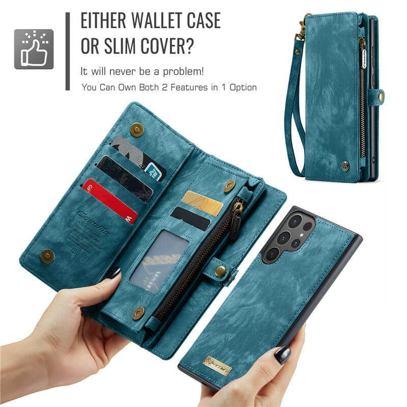 CaseMe Samsung Galaxy S25 Ultra Wallet Case