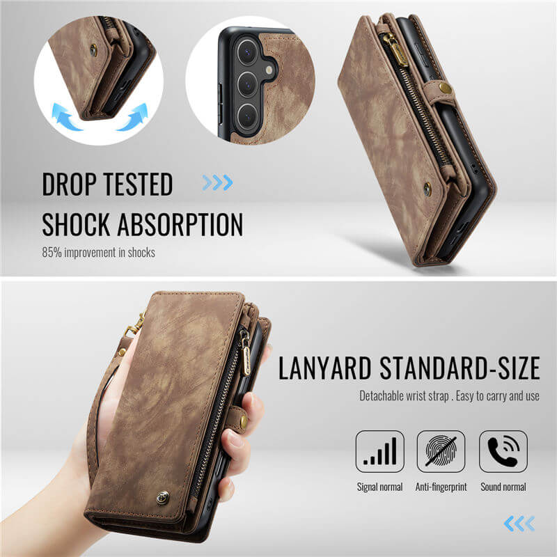 CaseMe Samsung Galaxy S25 Plus Wallet Case