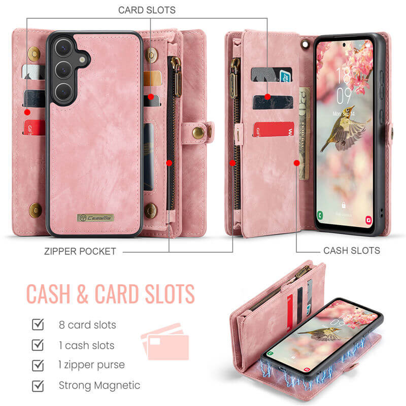 CaseMe Samsung Galaxy S25 Plus Wallet Case