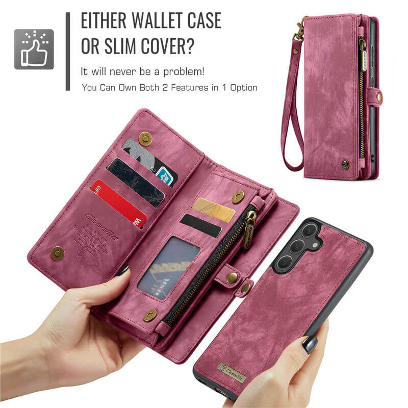 CaseMe Samsung Galaxy S25 Wallet Case