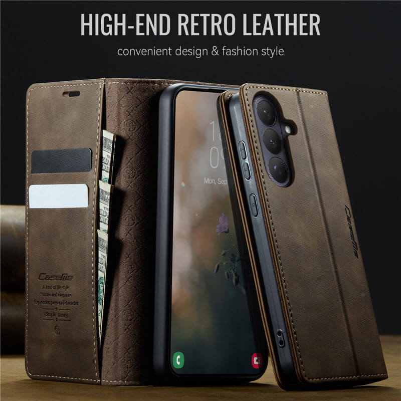 CaseMe Samsung Galaxy S26 Magnetic Wallet Case