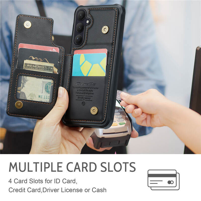 CaseMe Samsung Galaxy S26 Plus RFID Blocking Card Holder Case
