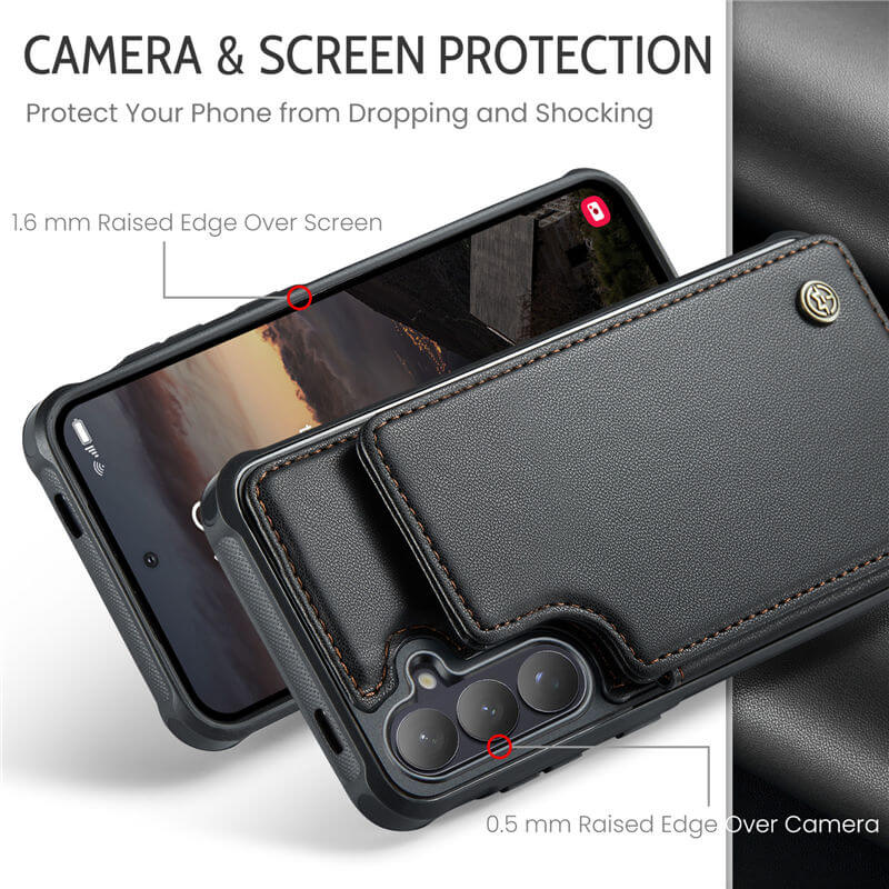 CaseMe Samsung Galaxy S26 Plus RFID Blocking Card Holder Case