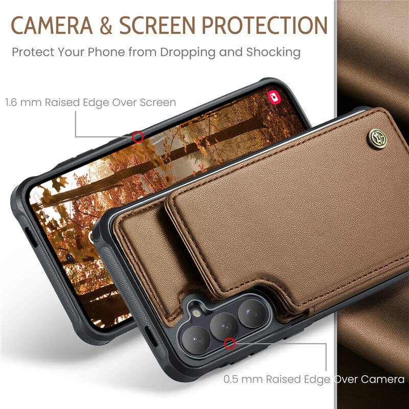 CaseMe Samsung Galaxy S26 Plus RFID Blocking Card Holder Case