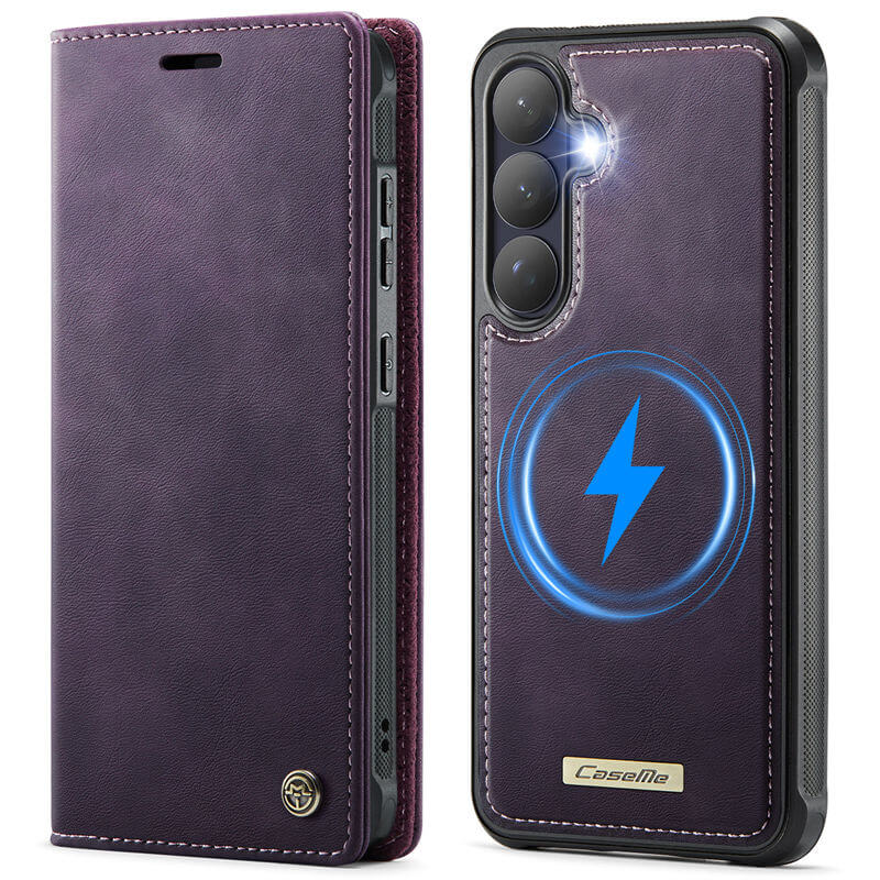 CaseMe Samsung Galaxy S26 2-in-1 Magnetic Wallet Case