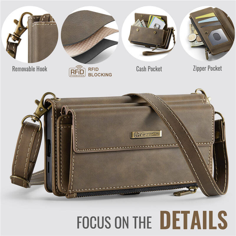 CaseMe Samsung Galaxy S26 Ultra Crossbody Wallet Case