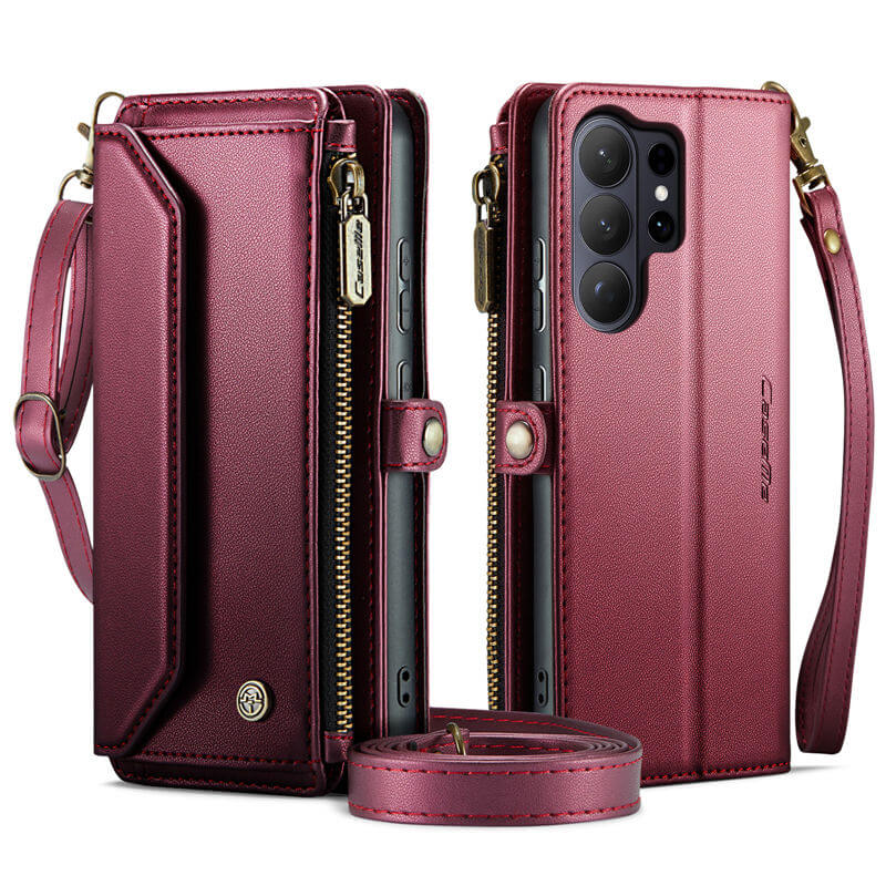 CaseMe Samsung Galaxy S26 Ultra Wallet RFID Blocking Crossbody Phone Case