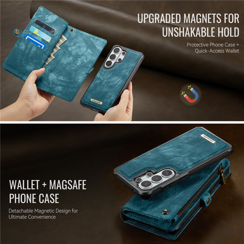 CaseMe Samsung Galaxy S26 Ultra 2-in-1 Magnetic RFID Wallet Case