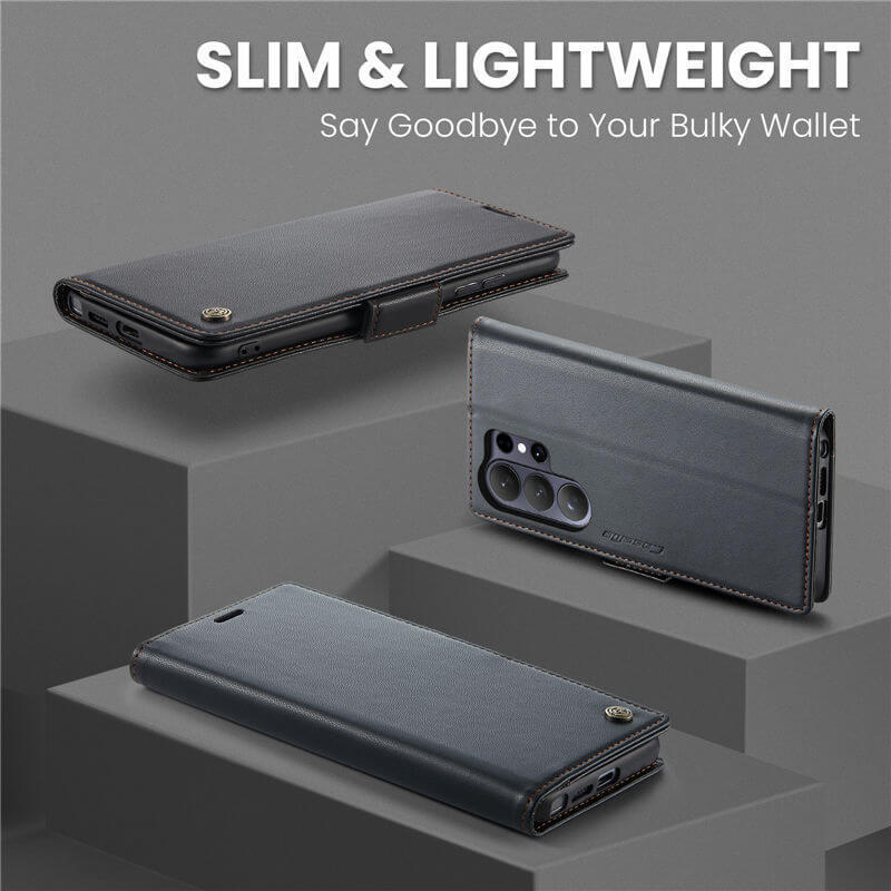 CaseMe Samsung Galaxy S26 Ultra Wallet RFID Blocking Case
