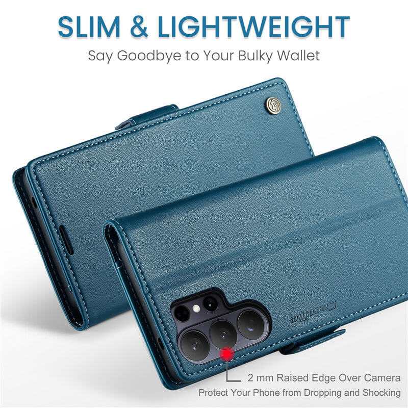 CaseMe Samsung Galaxy S26 Ultra Wallet RFID Blocking Case