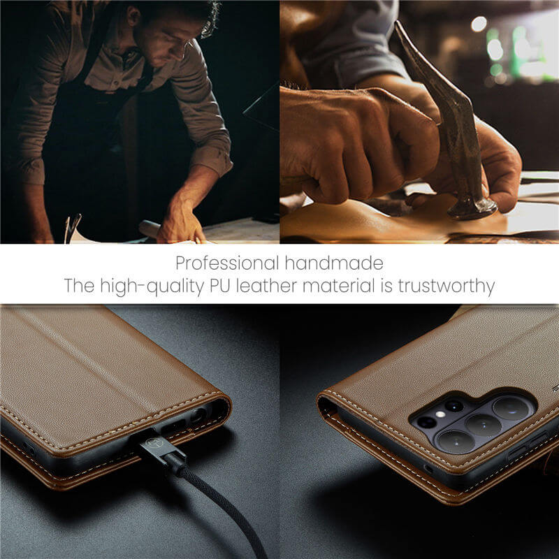 CaseMe Samsung Galaxy S26 Ultra Wallet RFID Blocking Case