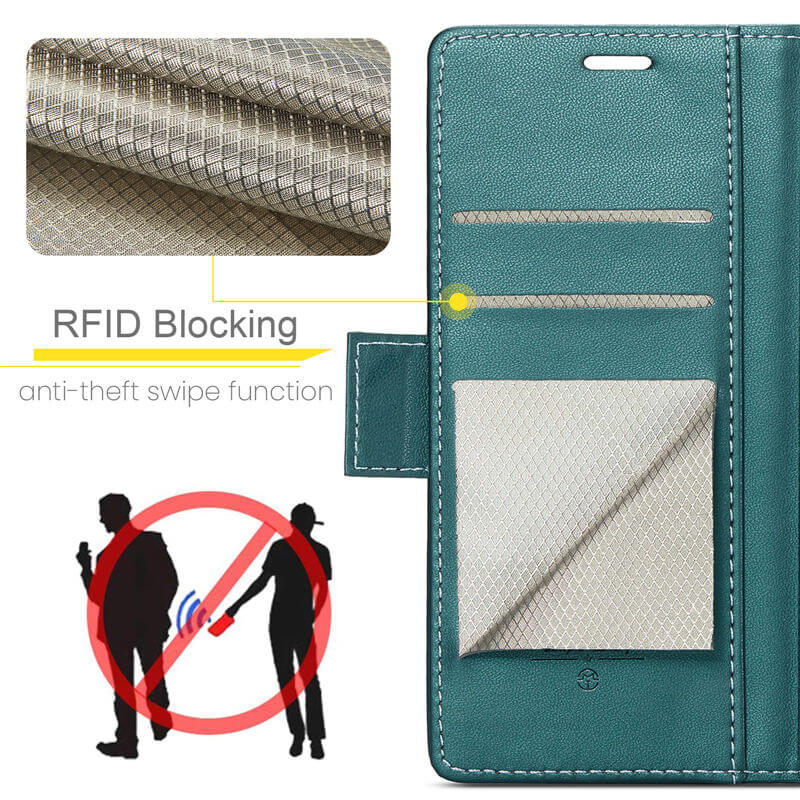 CaseMe Samsung Galaxy S26 Ultra Wallet RFID Blocking Case