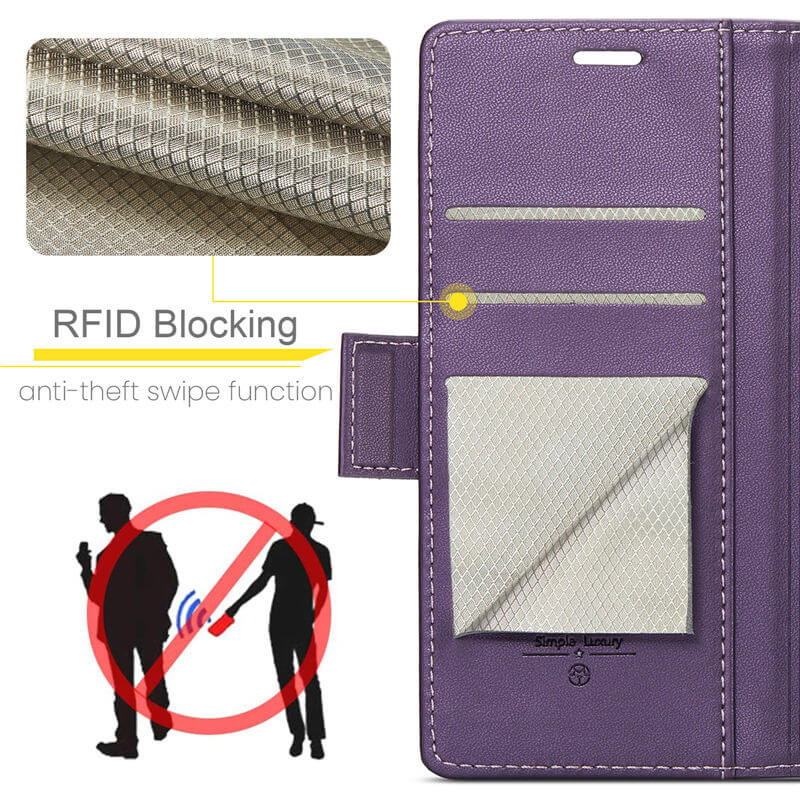 CaseMe Samsung Galaxy S26 Ultra Wallet RFID Blocking Case