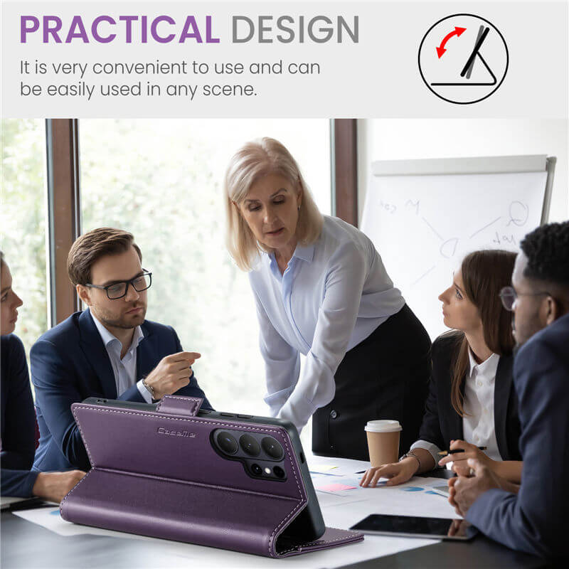 CaseMe Samsung Galaxy S26 Ultra Wallet RFID Blocking Case