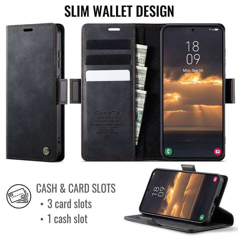CaseMe Samsung Galaxy S26 Ultra Magnetic Wallet Case