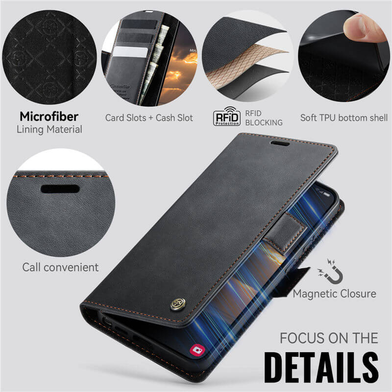 CaseMe Samsung Galaxy S26 Ultra Magnetic Wallet Case