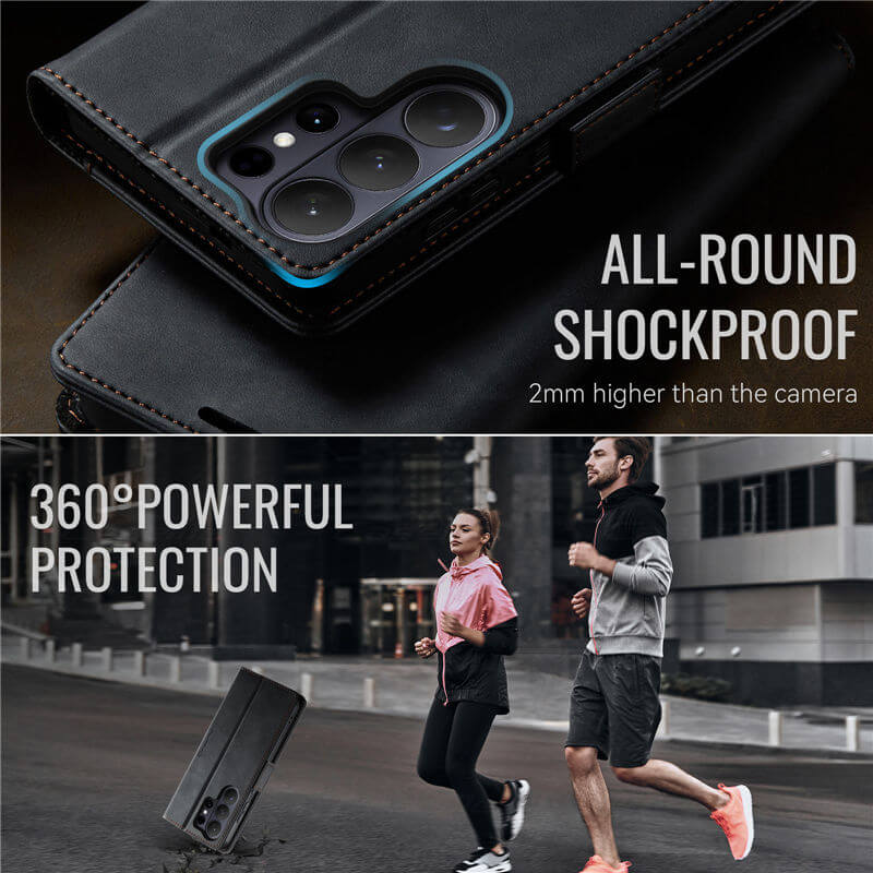 CaseMe Samsung Galaxy S26 Ultra Magnetic Wallet Case