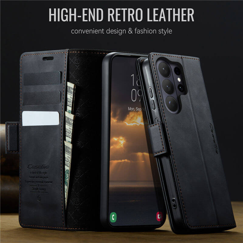 CaseMe Samsung Galaxy S26 Ultra Magnetic Wallet Case