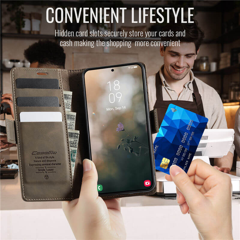 CaseMe Samsung Galaxy S26 Ultra Magnetic Wallet Case