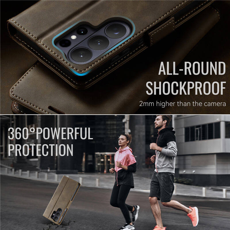 CaseMe Samsung Galaxy S26 Ultra Magnetic Wallet Case