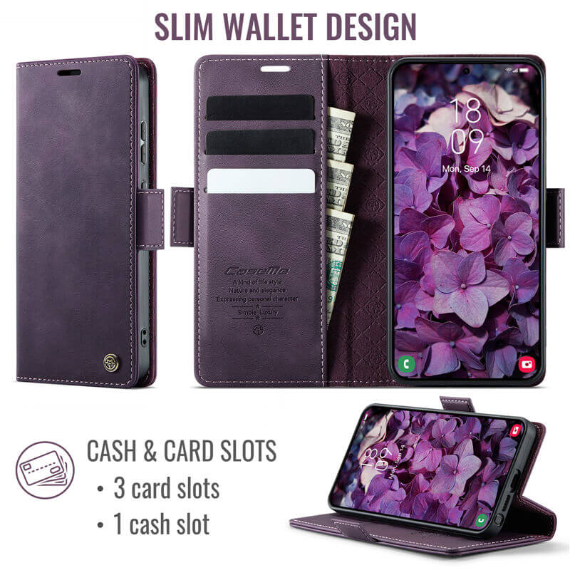 CaseMe Samsung Galaxy S26 Ultra Magnetic Wallet Case