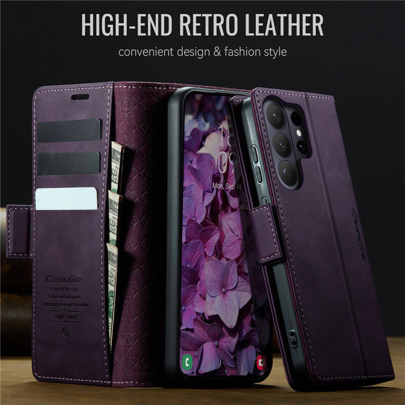 CaseMe Samsung Galaxy S26 Ultra Magnetic Wallet Case