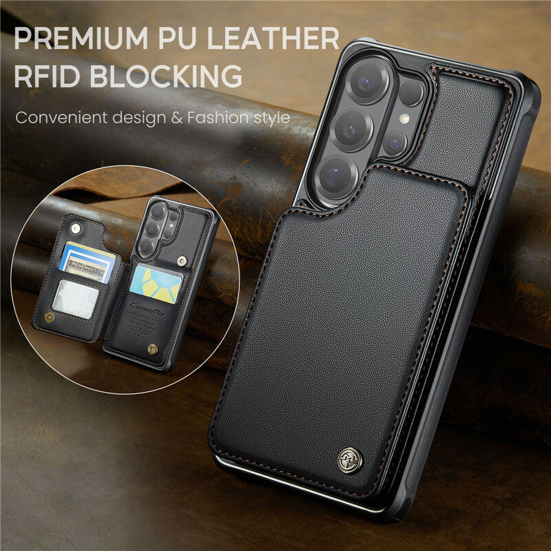 CaseMe Samsung Galaxy S26 Ultra RFID Blocking Card Holder Case