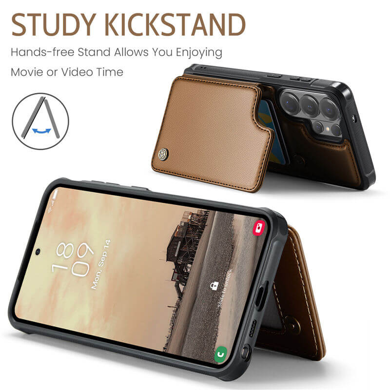 CaseMe Samsung Galaxy S26 Ultra RFID Blocking Card Holder Case