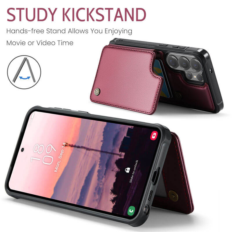 CaseMe Samsung Galaxy S26 Ultra RFID Blocking Card Holder Case