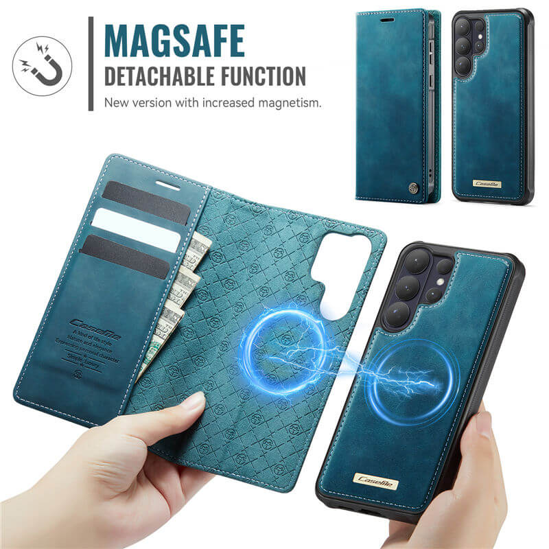 CaseMe Samsung Galaxy S26 Ultra 2-in-1 Magnetic Wallet Case