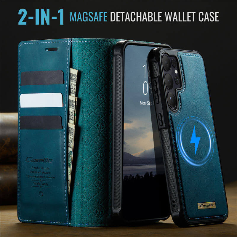 CaseMe Samsung Galaxy S26 Ultra 2-in-1 Magnetic Wallet Case