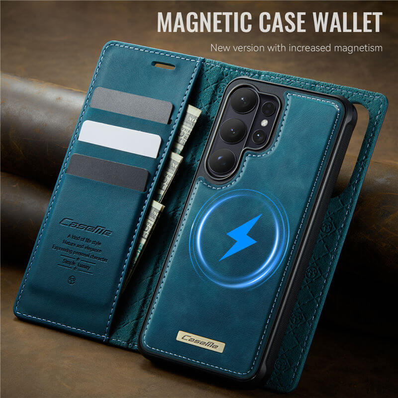 CaseMe Samsung Galaxy S26 Ultra 2-in-1 Magnetic Wallet Case