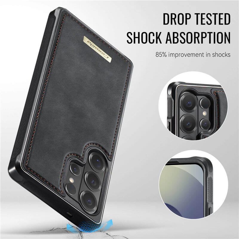 CaseMe Samsung Galaxy S26 Ultra 2-in-1 Detachable Magnetic Wallet Case