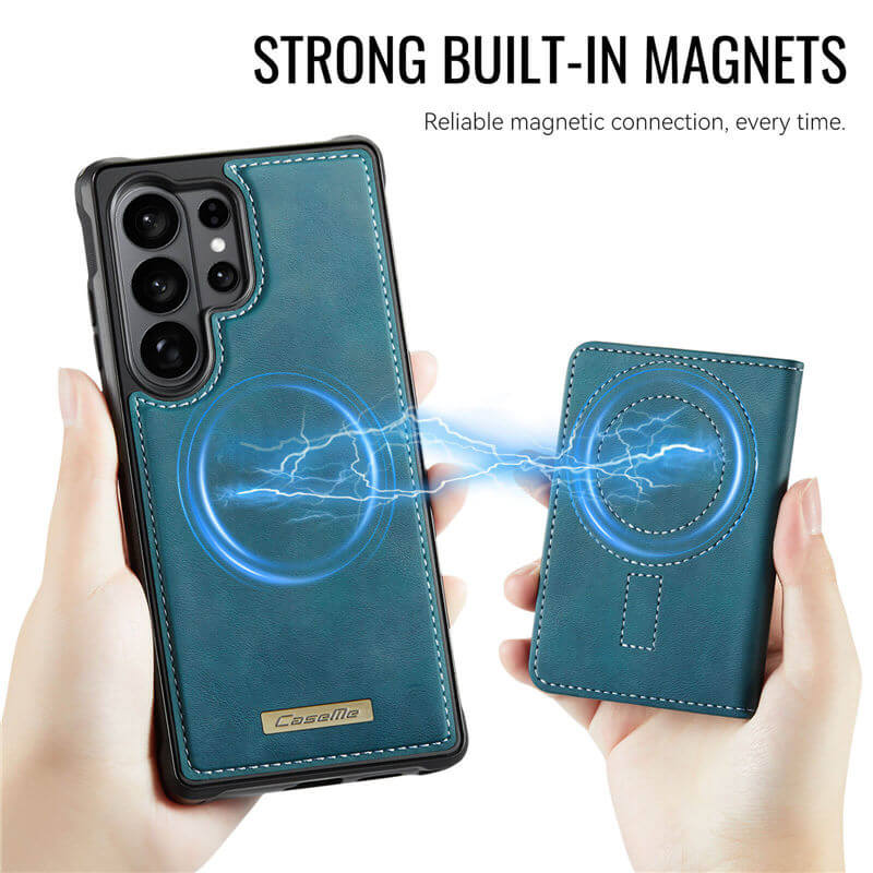 CaseMe Samsung Galaxy S26 Ultra 2-in-1 Detachable Magnetic Wallet Case