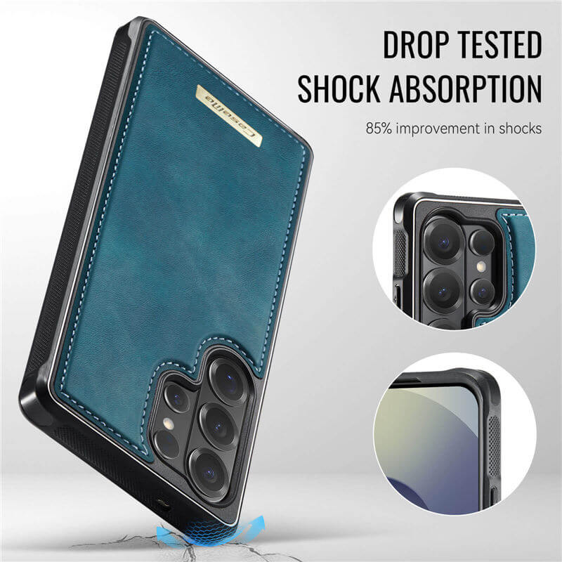 CaseMe Samsung Galaxy S26 Ultra 2-in-1 Detachable Magnetic Wallet Case
