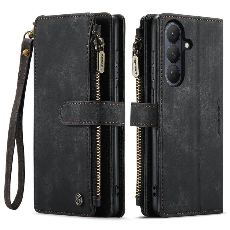 CaseMe Samsung Galaxy S26 Wallet Case with Wrist Strap
