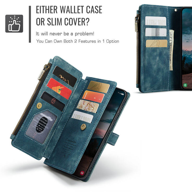CaseMe Samsung Galaxy S26 Plus Wallet Case with Wrist Strap
