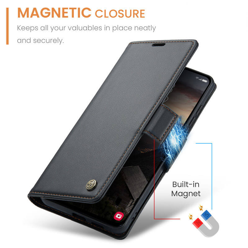 CaseMe Samsung Galaxy S26 Plus Wallet RFID Blocking Case