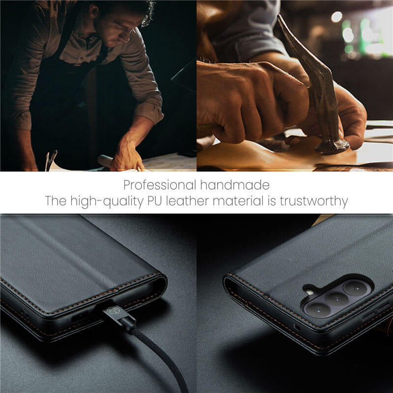 CaseMe Samsung Galaxy S26 Plus Wallet RFID Blocking Case