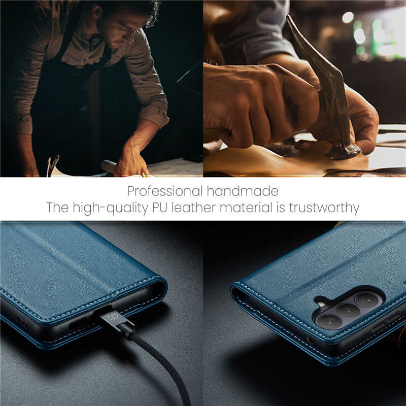 CaseMe Samsung Galaxy S26 Wallet RFID Blocking Case