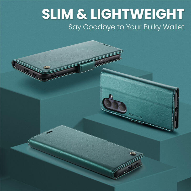 CaseMe Samsung Galaxy S26 Wallet RFID Blocking Case