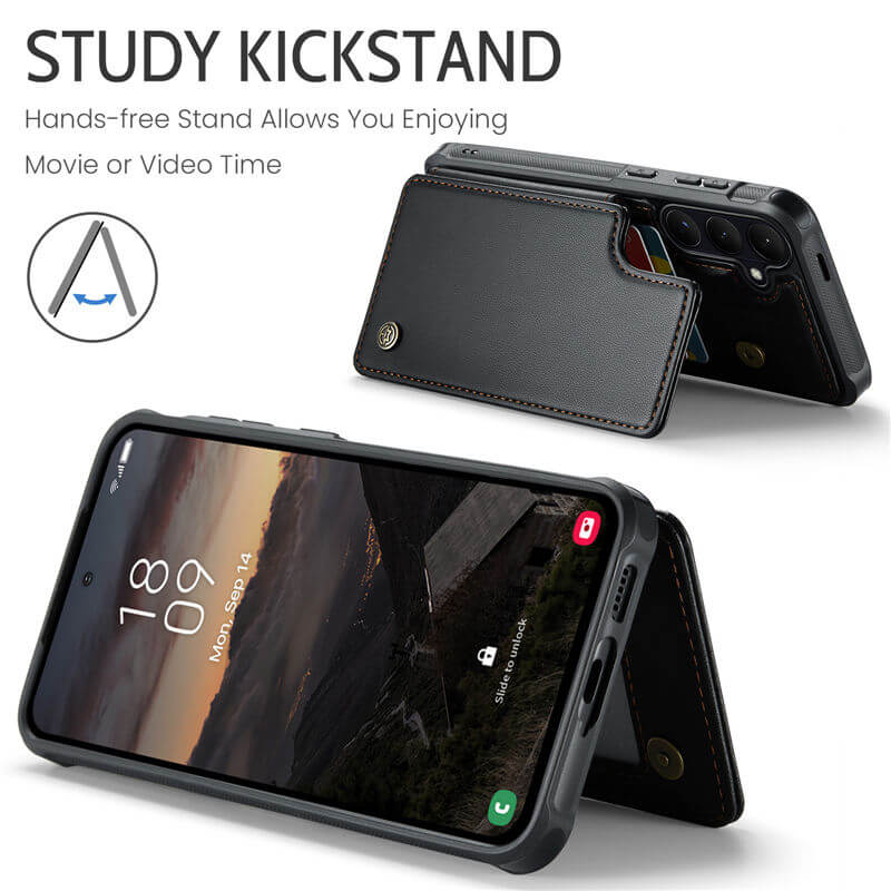 CaseMe Samsung Galaxy S26 RFID Blocking Card Holder Case