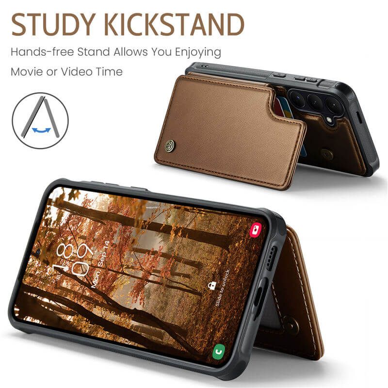 CaseMe Samsung Galaxy S26 RFID Blocking Card Holder Case