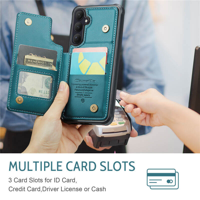 CaseMe Samsung Galaxy S26 RFID Blocking Card Holder Case