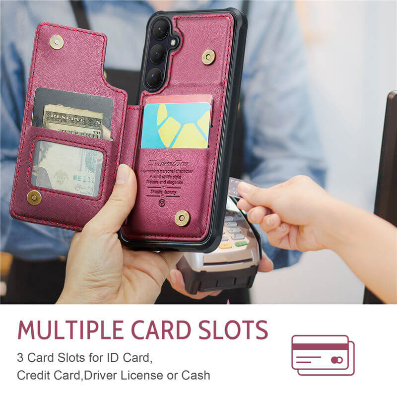 CaseMe Samsung Galaxy S26 RFID Blocking Card Holder Case