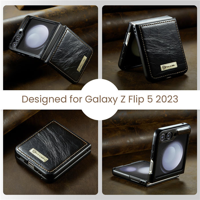 CaseMe Samsung Galaxy Z Flip5 Retro Leather Case