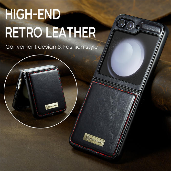 CaseMe Samsung Galaxy Z Flip5 Retro Leather Case