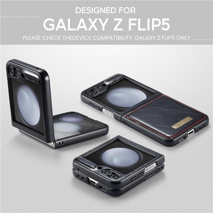 CaseMe Samsung Galaxy Z Flip5 Retro Leather Case