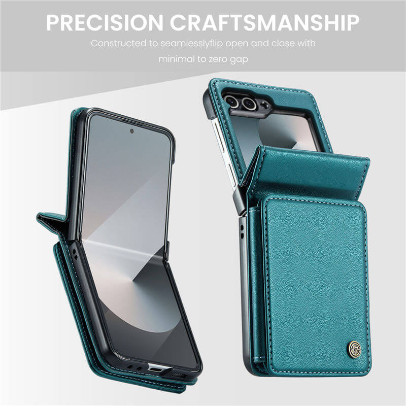 CaseMe Samsung Galaxy Z Fold6 Wallet RFID Blocking Kickstand Case